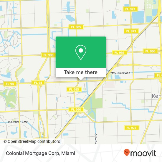 Mapa de Colonial Mortgage Corp