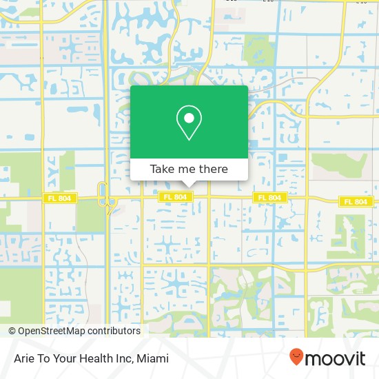 Arie To Your Health Inc map