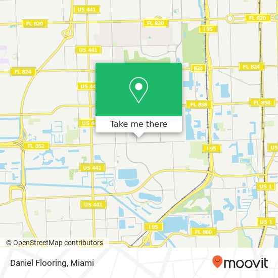 Daniel Flooring map