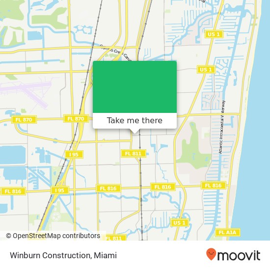 Winburn Construction map