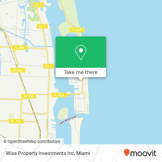 Mapa de Wise Property Investments Inc