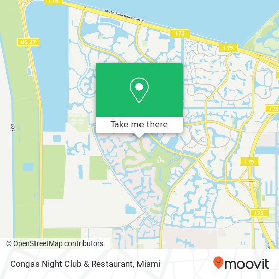 Mapa de Congas Night Club & Restaurant