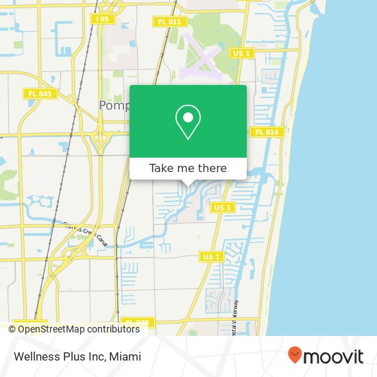 Wellness Plus Inc map