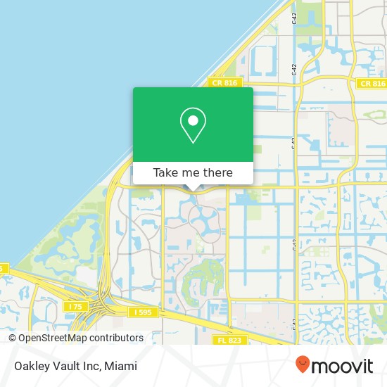 Oakley Vault Inc map