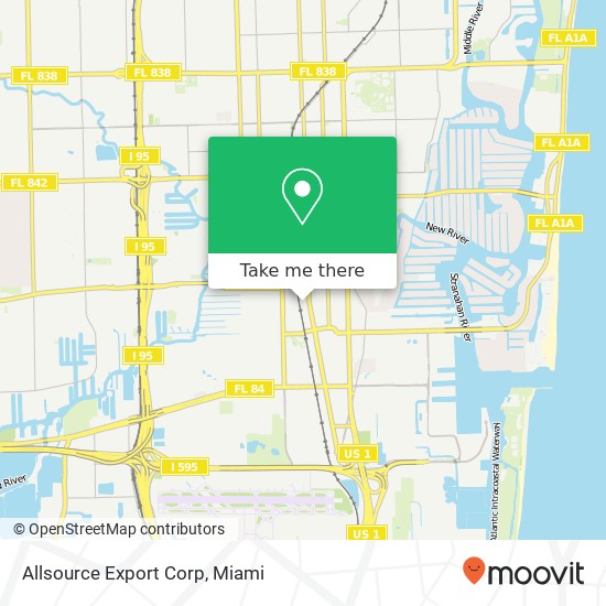 Allsource Export Corp map