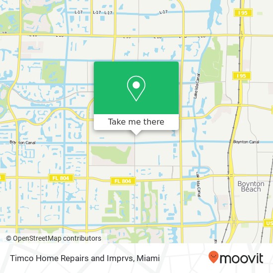 Mapa de Timco Home Repairs and Imprvs