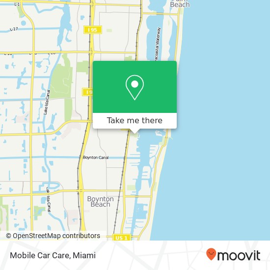 Mobile Car Care map