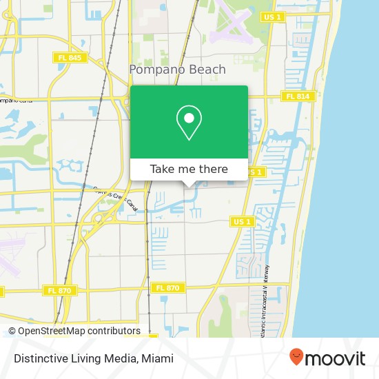 Distinctive Living Media map