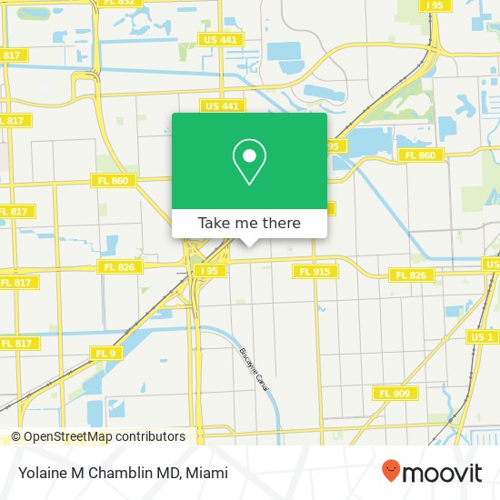 Yolaine M Chamblin MD map