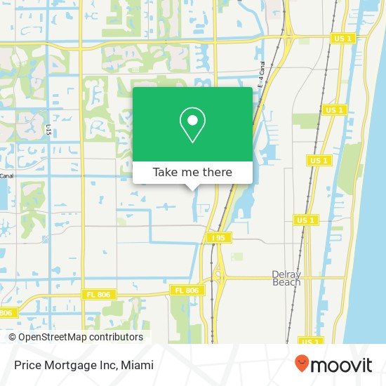 Price Mortgage Inc map