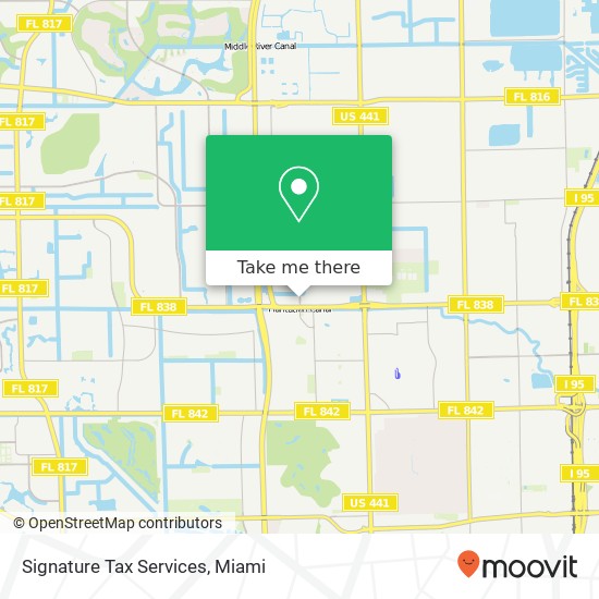 Signature Tax Services map