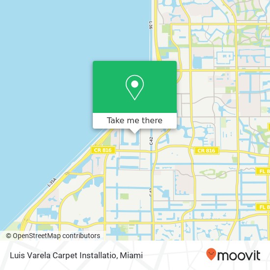 Luis Varela Carpet Installatio map