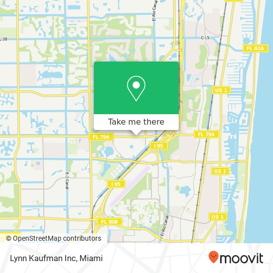 Lynn Kaufman Inc map