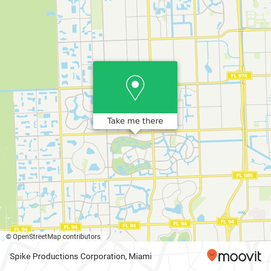 Mapa de Spike Productions Corporation