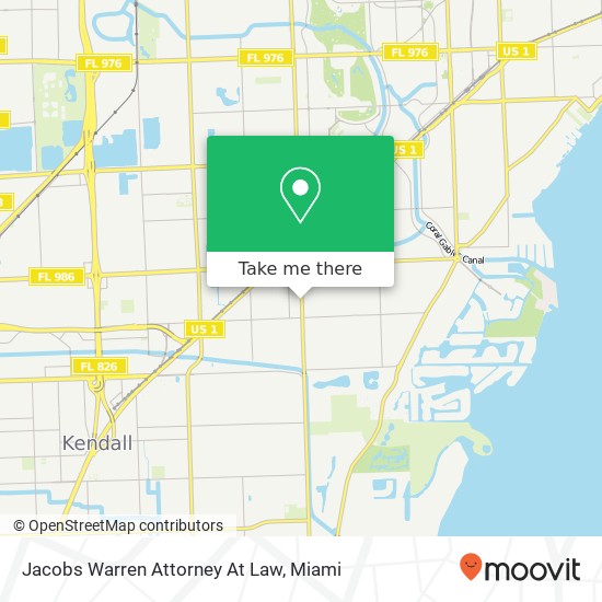 Jacobs Warren Attorney At Law map