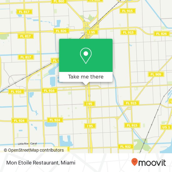 Mapa de Mon Etoile Restaurant