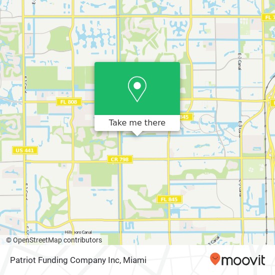 Patriot Funding Company Inc map