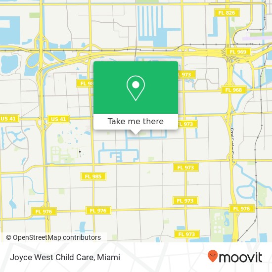 Mapa de Joyce West Child Care