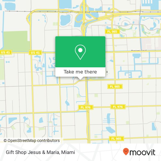 Mapa de Gift Shop Jesus & Maria