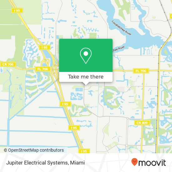 Mapa de Jupiter Electrical Systems