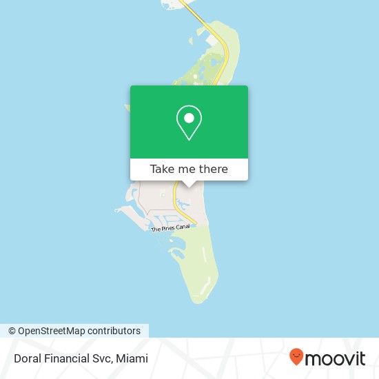 Mapa de Doral Financial Svc