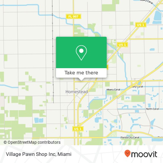 Village Pawn Shop Inc map