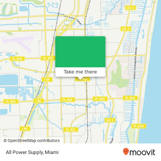 All Power Supply map