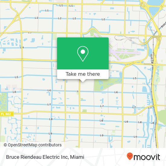 Bruce Riendeau Electric Inc map