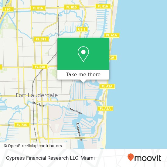 Cypress Financial Research LLC map