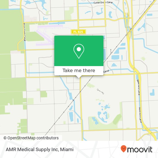 Mapa de AMR Medical Supply Inc