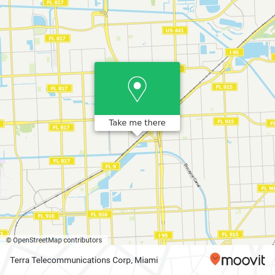 Terra Telecommunications Corp map