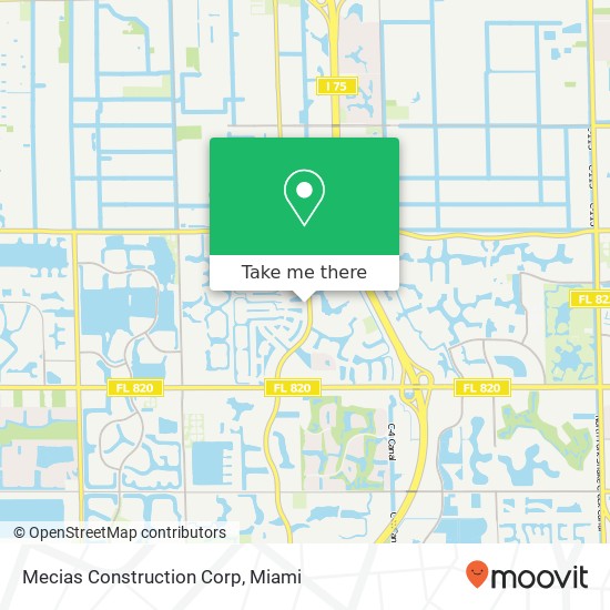 Mapa de Mecias Construction Corp