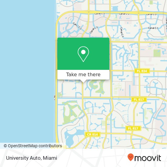 University Auto map