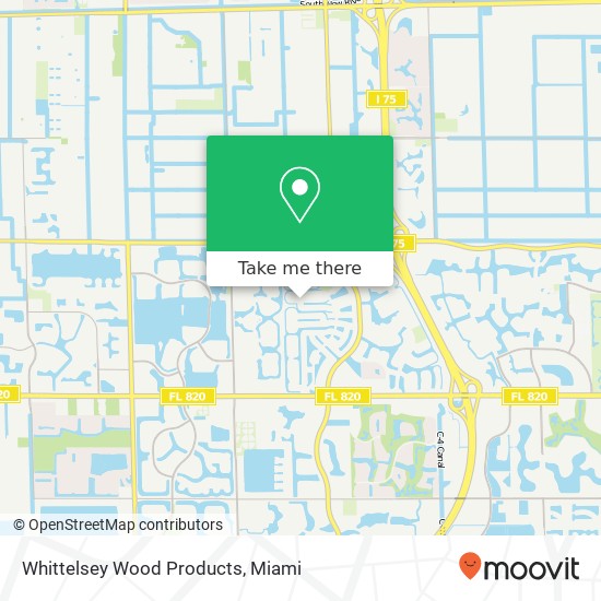 Whittelsey Wood Products map