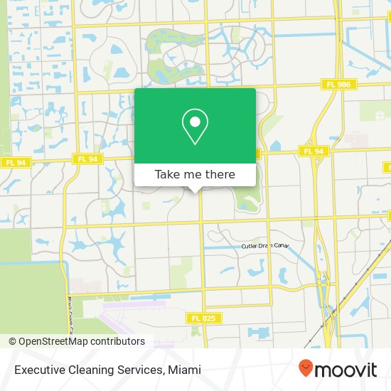 Executive Cleaning Services map