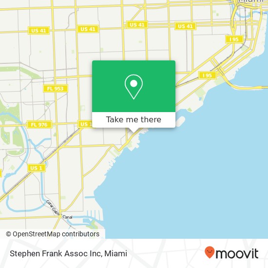 Mapa de Stephen Frank Assoc Inc