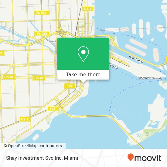 Shay Investment Svc Inc map
