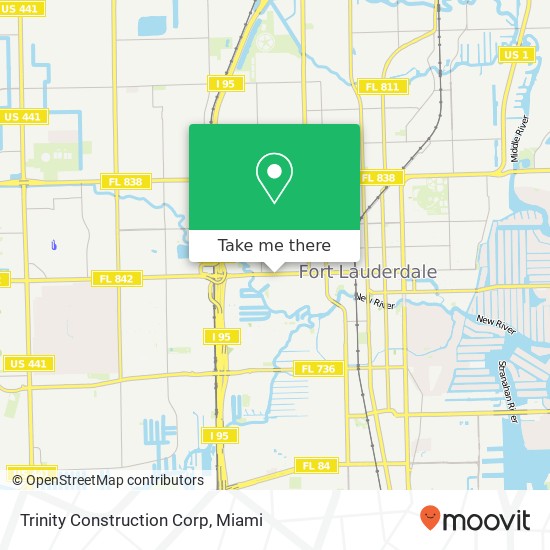 Trinity Construction Corp map