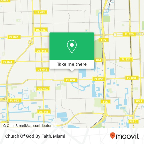 Church Of God By Faith map