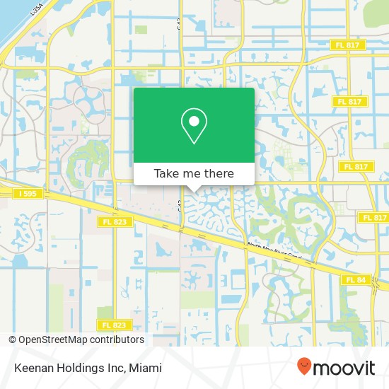 Keenan Holdings Inc map