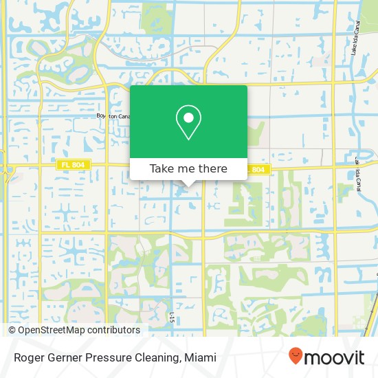 Roger Gerner Pressure Cleaning map