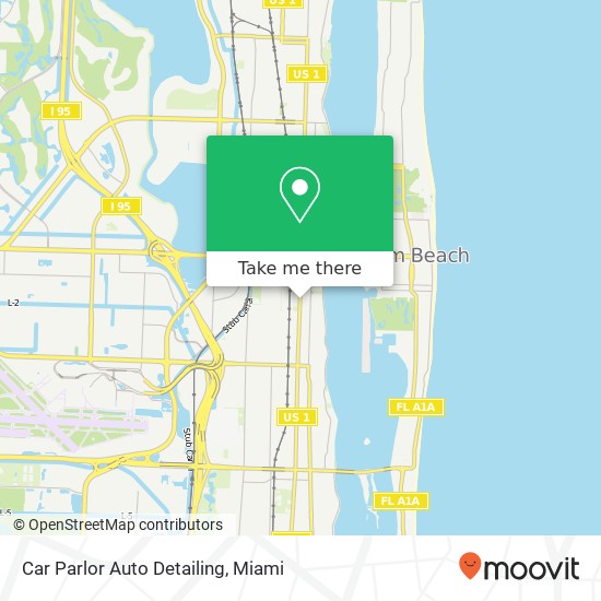 Car Parlor Auto Detailing map