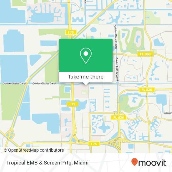 Mapa de Tropical EMB & Screen Prtg