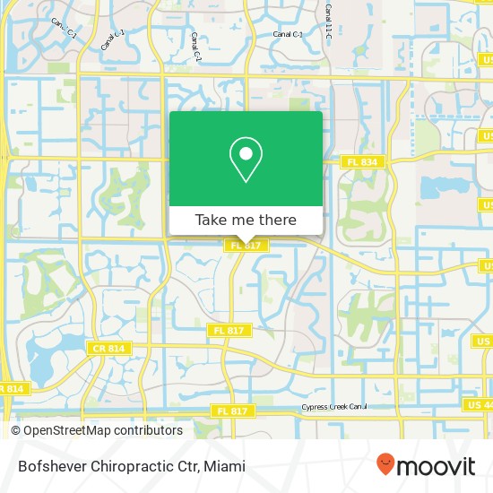 Mapa de Bofshever Chiropractic Ctr