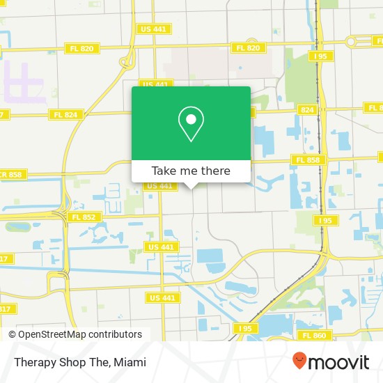 Mapa de Therapy Shop The