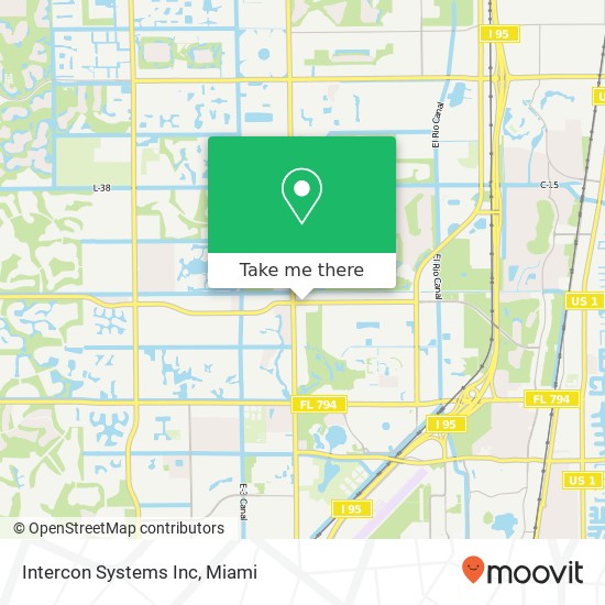 Mapa de Intercon Systems Inc