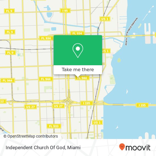 Mapa de Independent Church Of God