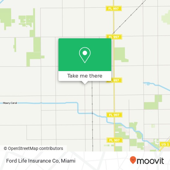 Ford Life Insurance Co map