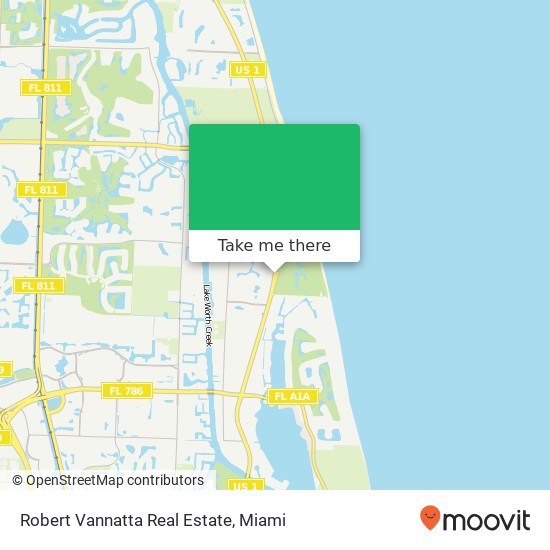 Mapa de Robert Vannatta Real Estate