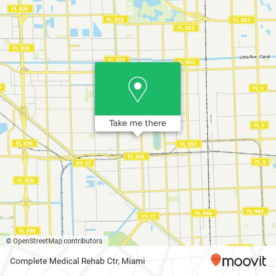 Complete Medical Rehab Ctr map